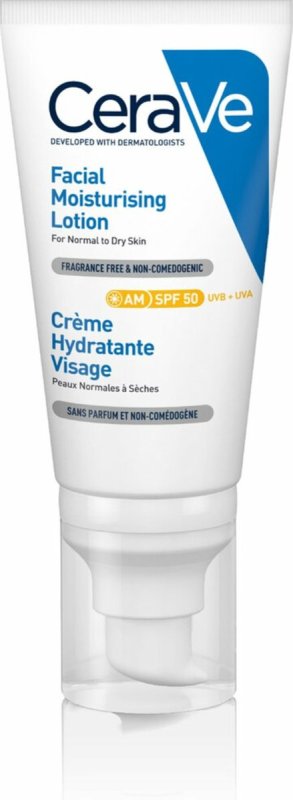 Hydraterende Gezichtscrème SPF50 52 ML