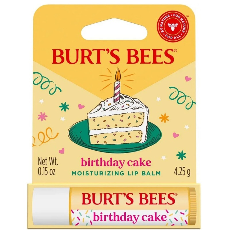 Burt's Bees Lip Balm Birthday Cake Blist 4.25 Gram