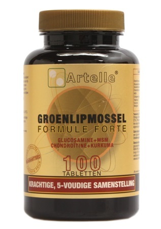 Groenlipmossel formule forte 100tb