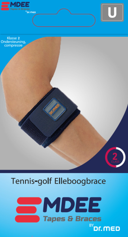 Tennis/Golf Arm Supportband Blauw 1st