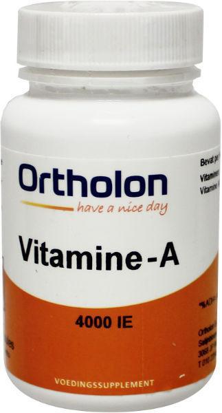 Vitamine A 4000IE 60cap
