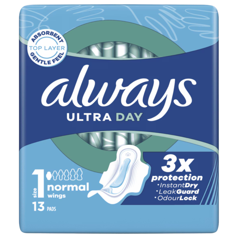 Always Ultra Day Normal Maandverband 13 stuks