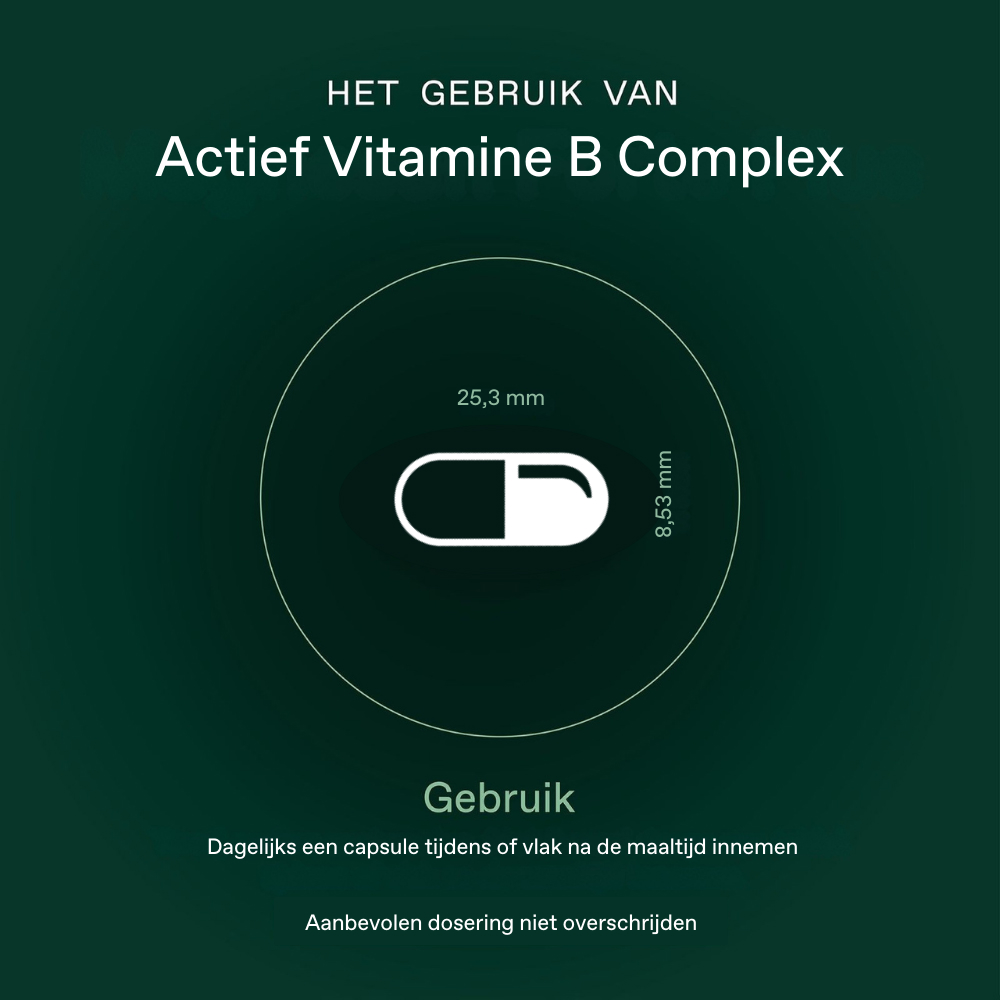 Bonusan Actief vitamine B Complex 60 Capsules
