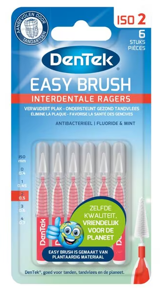 Easy Brush Interdentale Ragers 6 Stuks
