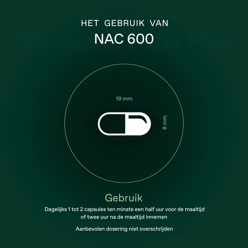Bonusan NAC 600 60 Capsules