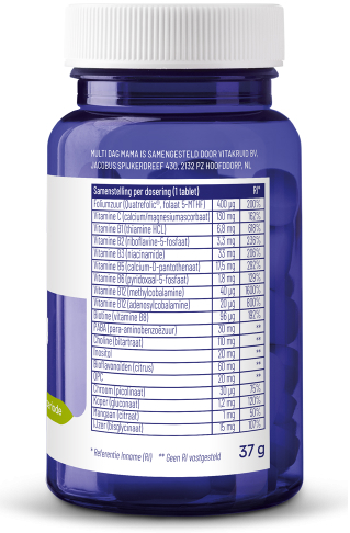 Vitakruid Multi Dag & Nacht Mama 2x30 Tabletten