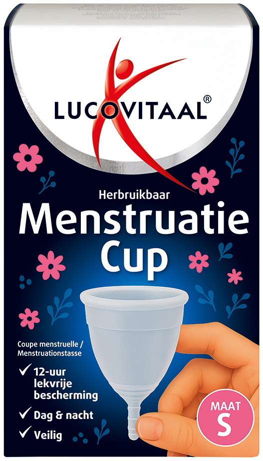 Lucovitaal Menstruatie Cup Maat A 1 stuk