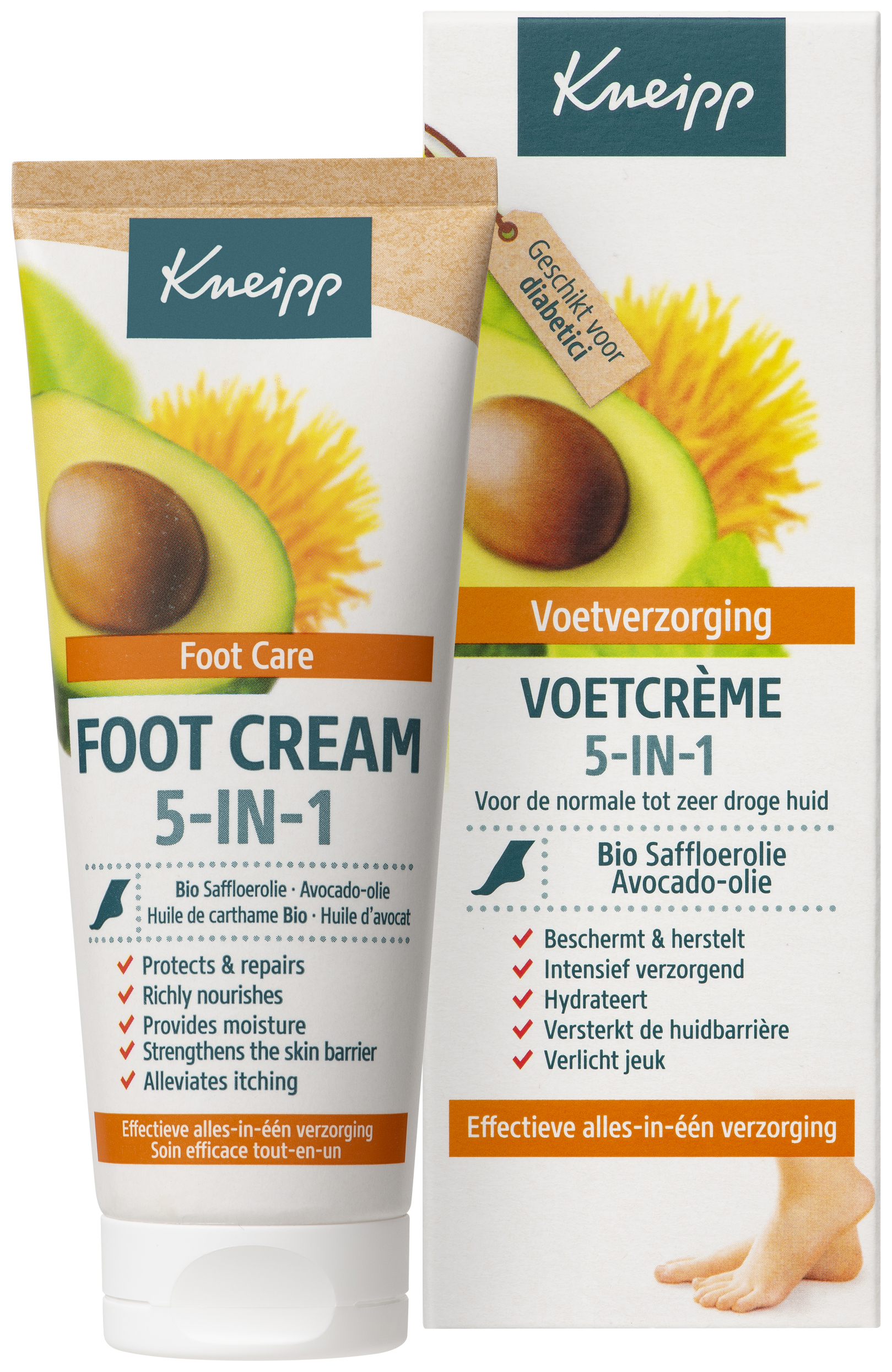 Kneipp Voetcrème 5-in-1 75 ML