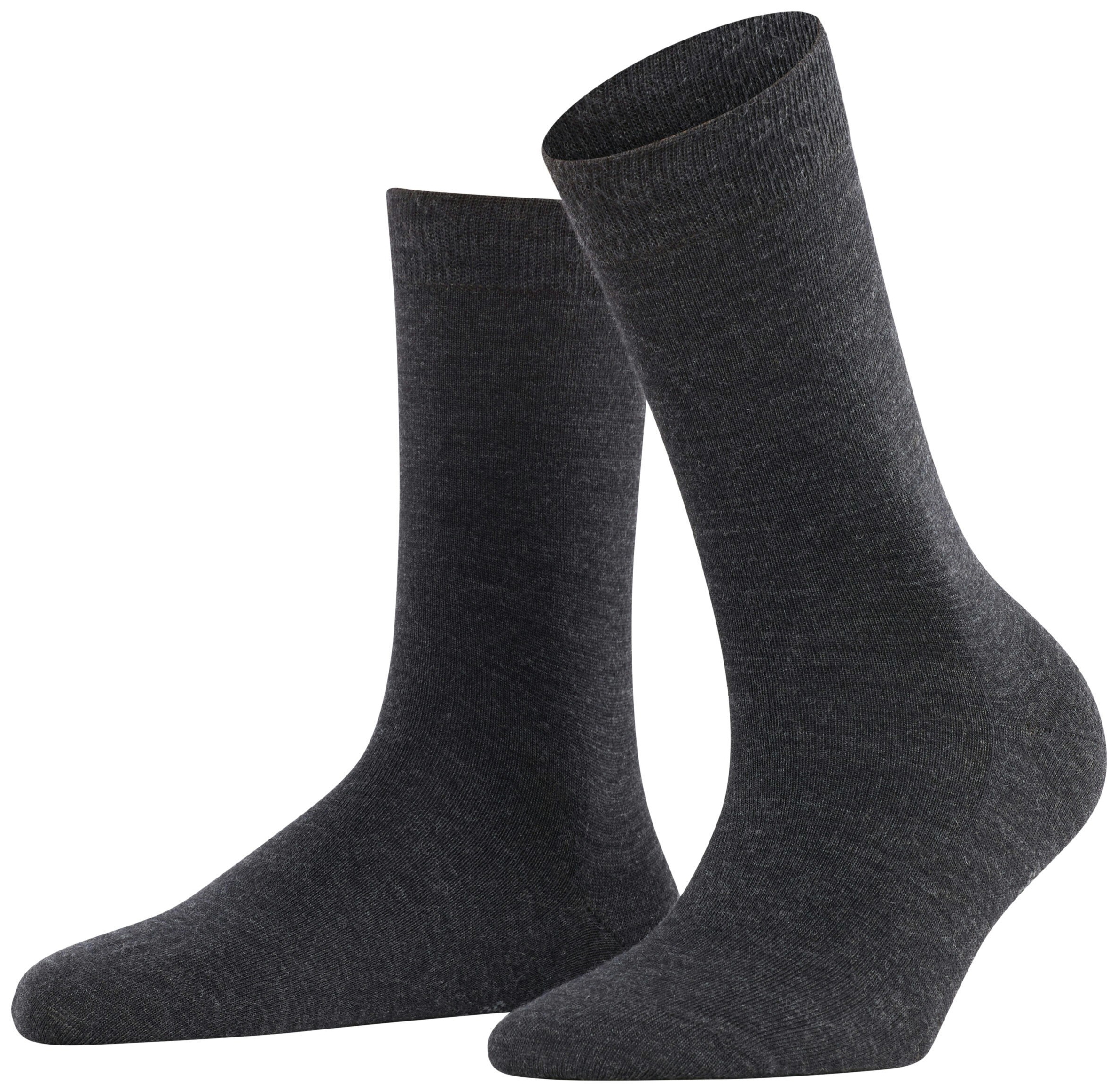 FALKE Dames Softmerino Sokken Grijs