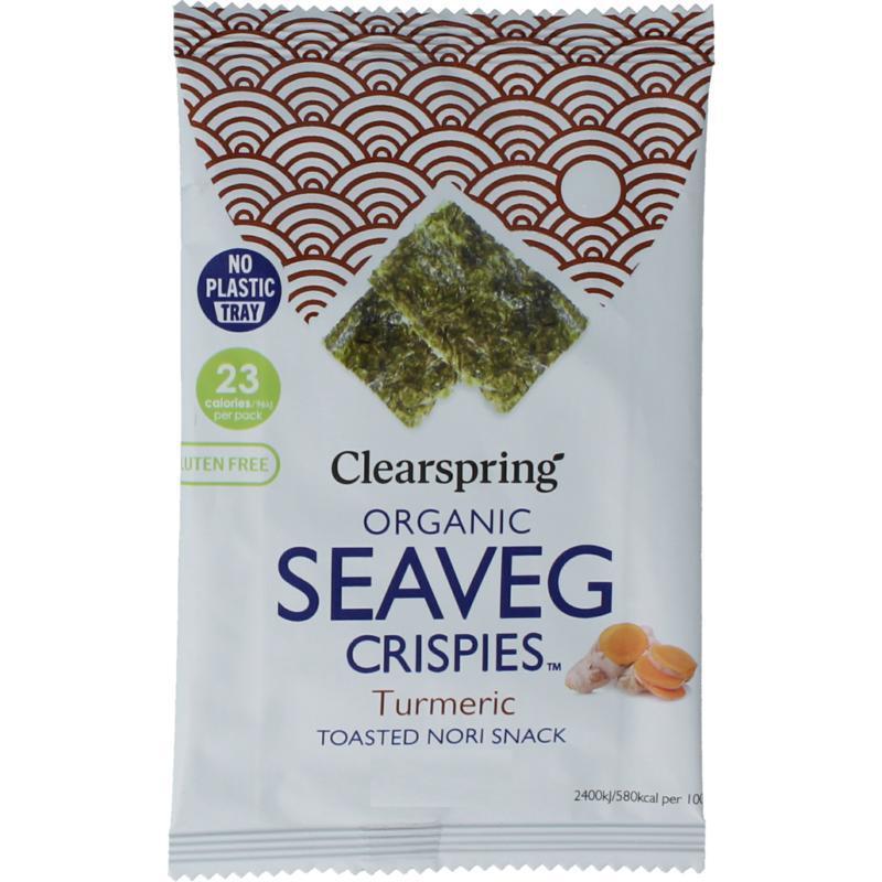 Seaveg - Crispies turmeric bio 4g
