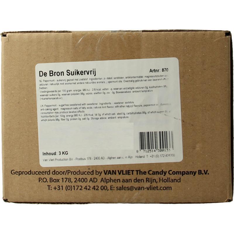 Pepermunt suikervrij 3000g