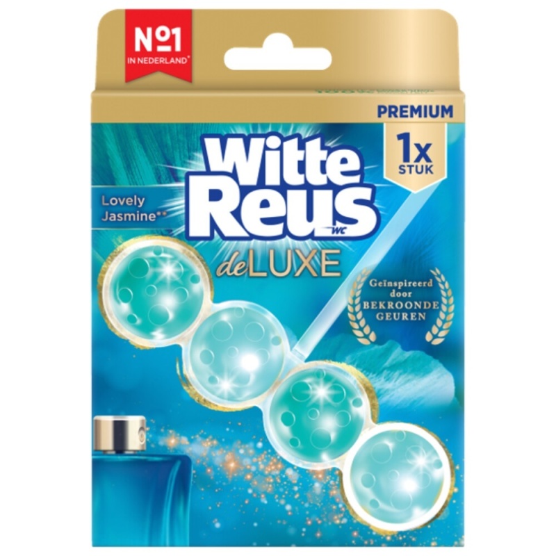 Witte Reus Wc Blok De Luxe Lovely Jasmin 50 Gr 50gr