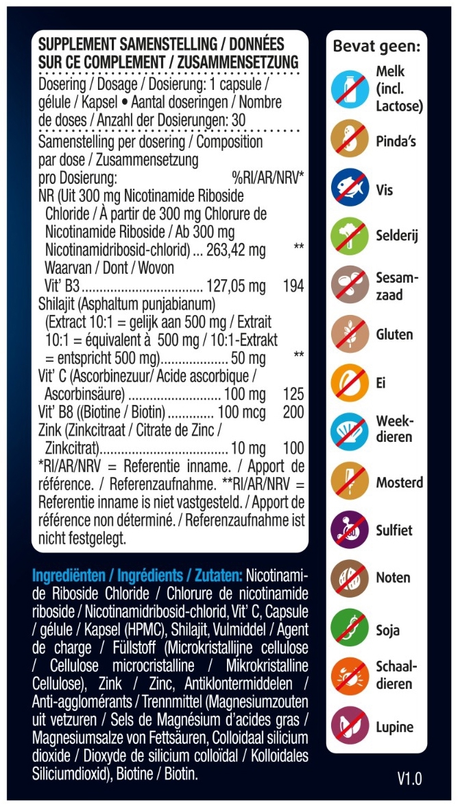 Lucovitaal NR Anti Aging 30 capsules