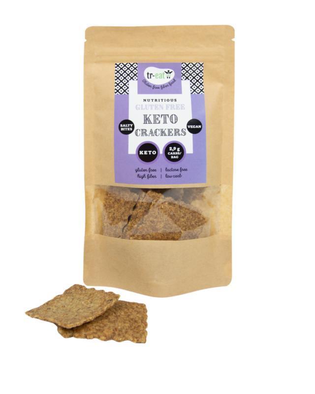 Crackers keto glutenvrij 60g