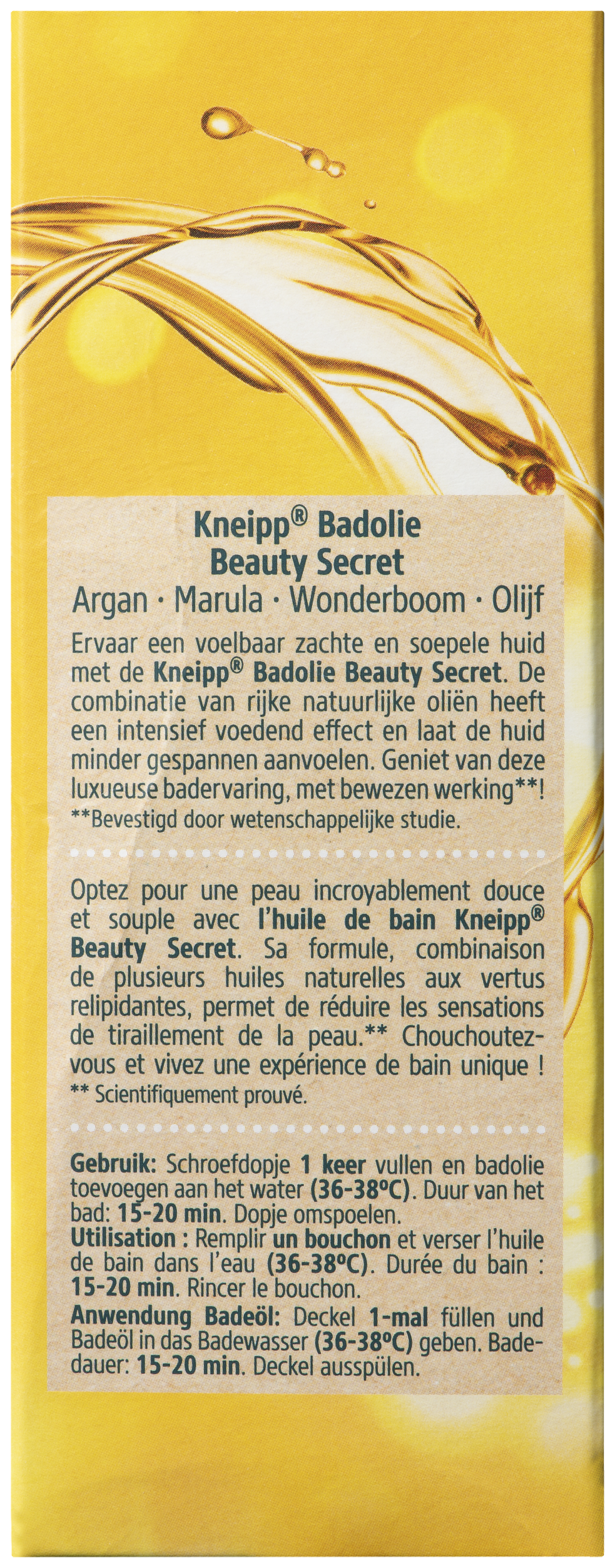 Kneipp Badolie Beauty Secret 100 ML