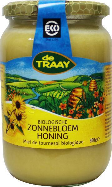 Zonnebloemhoning creme bio 900g