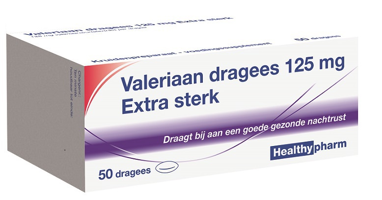 Valeriaan Dragees 125 mg Extra Sterk 50st