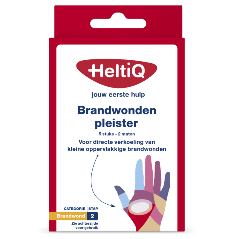 Brandwondenpleister 5st