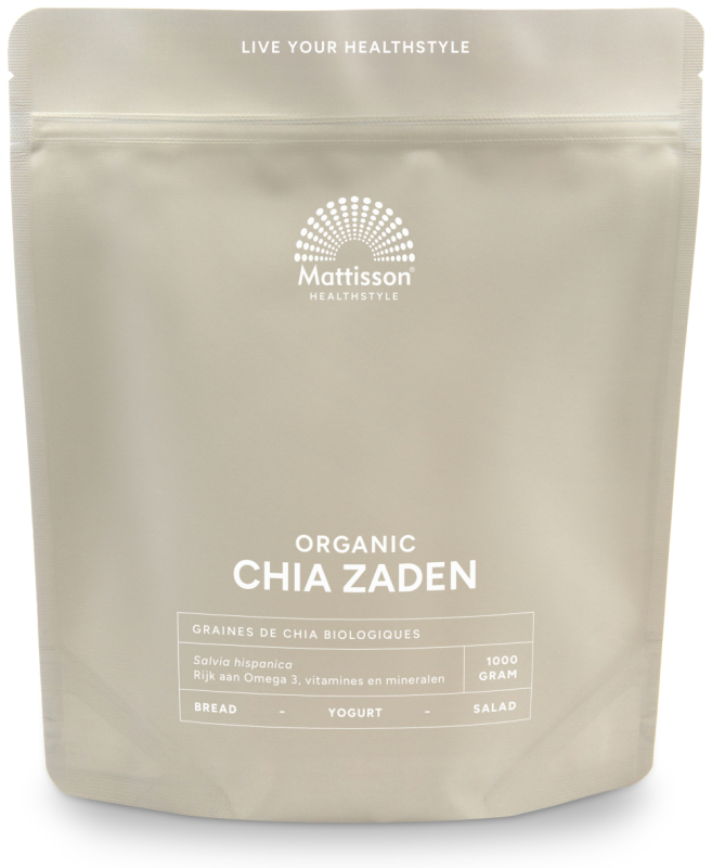 Absolute Chia Seeds Organic Raw 1000g