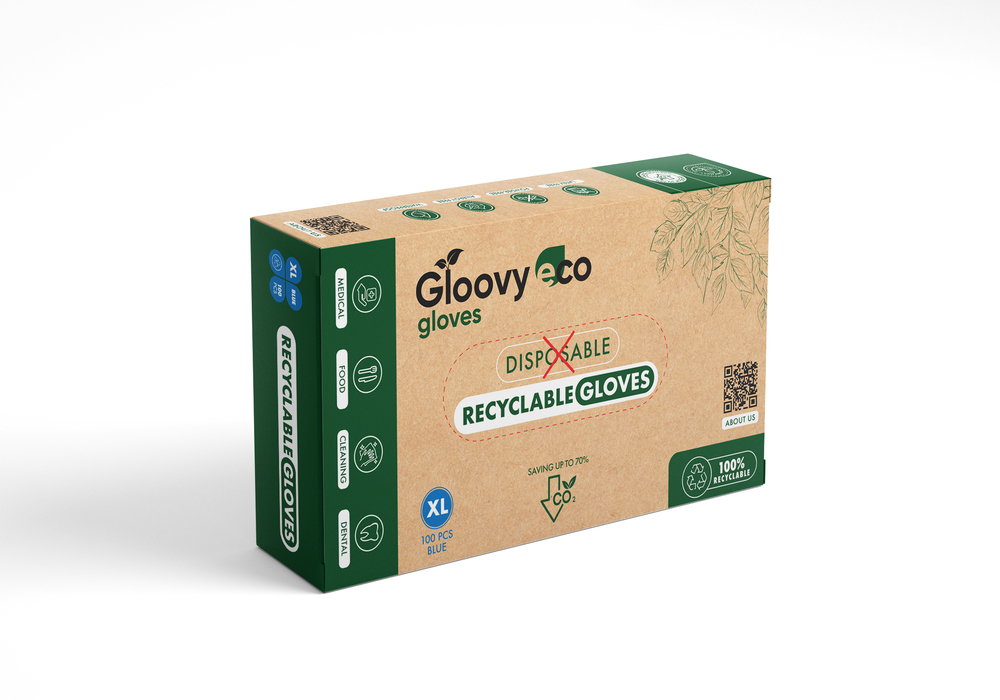 Gloovy Eco Handschoenen Blw Xl 100st