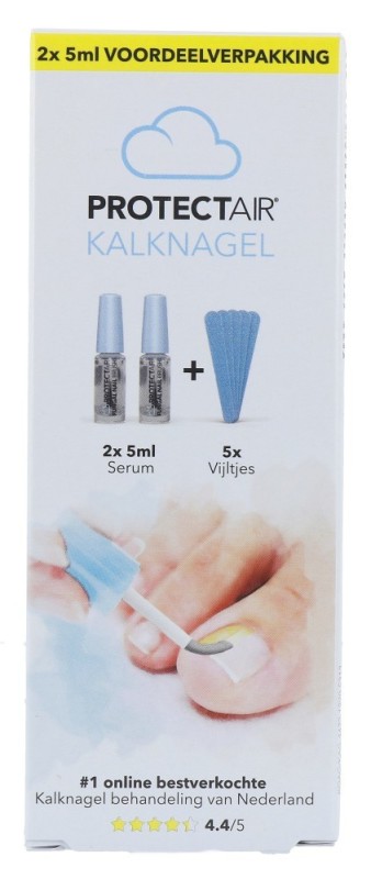 Kalknagel Kwastje Duo 2 x 4 ML