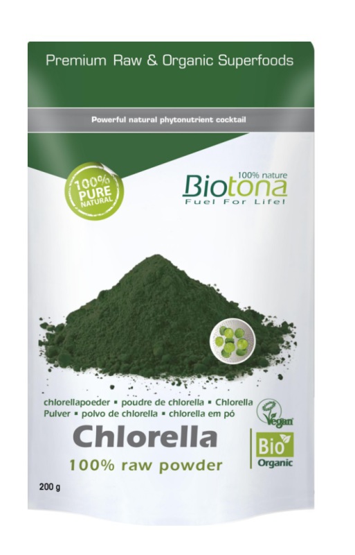 Chlorella Raw Powder Bio 200gr