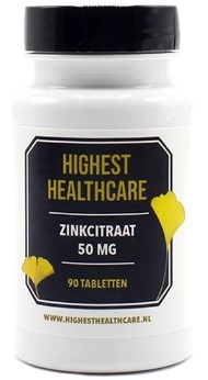 Zinkcitraat 50mg 90 Tabletten