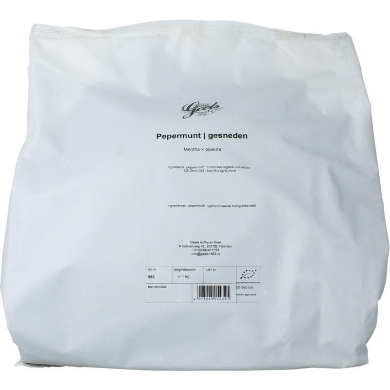 Geels Pepermuntblad gesneden 1000g