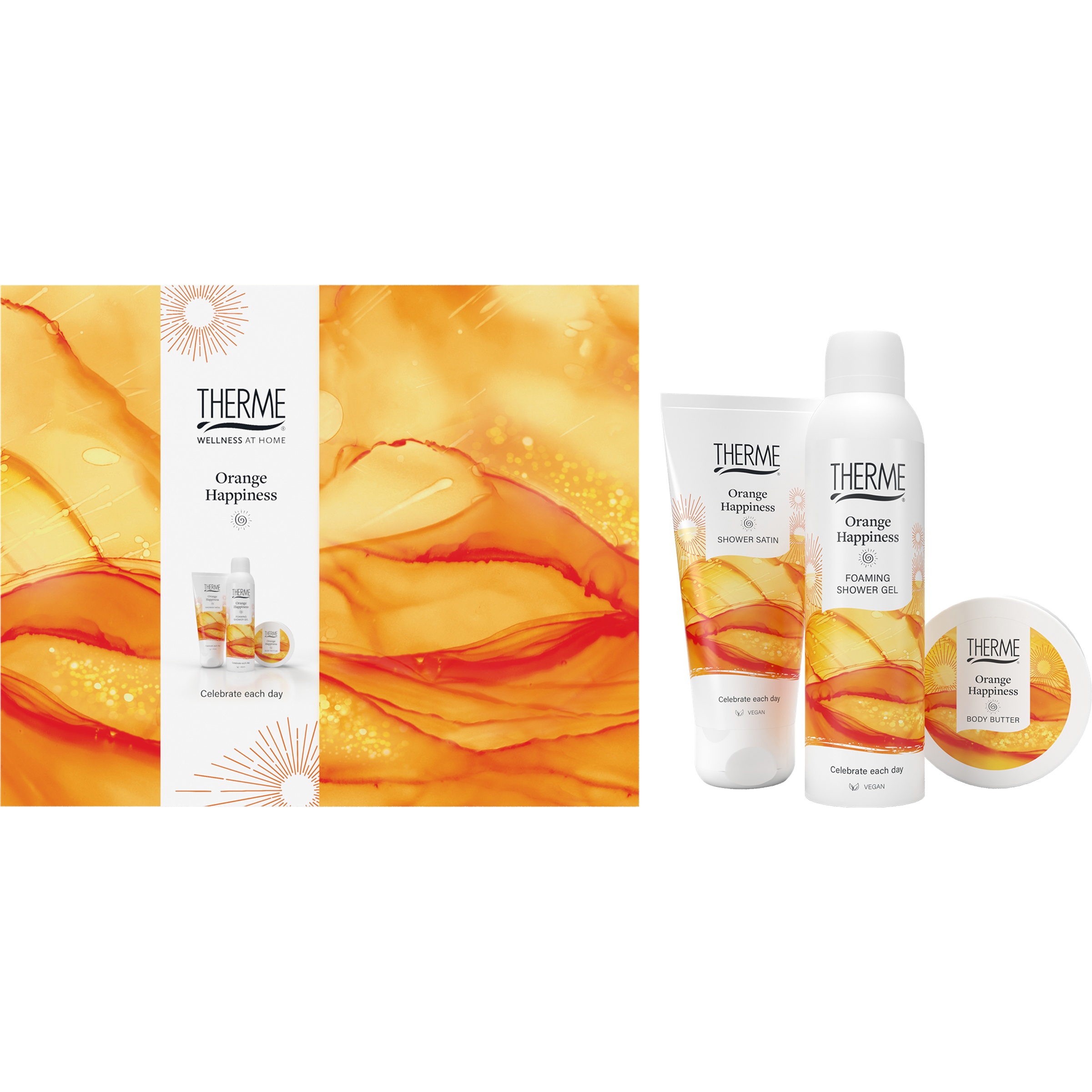 Geschenkset Orange Happiness 1 Set