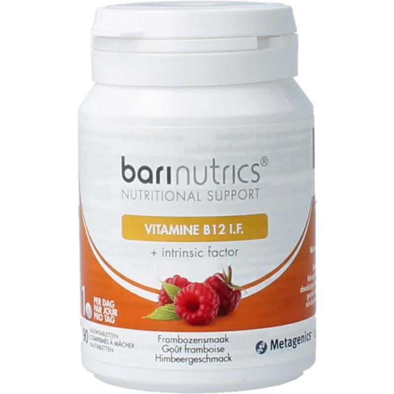 Vitamine B12 I.F. framboos 90kt