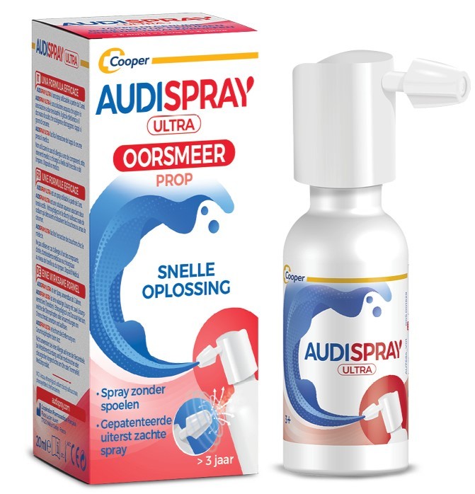 Ultra Oorsmeerprop oorspray 20ML
