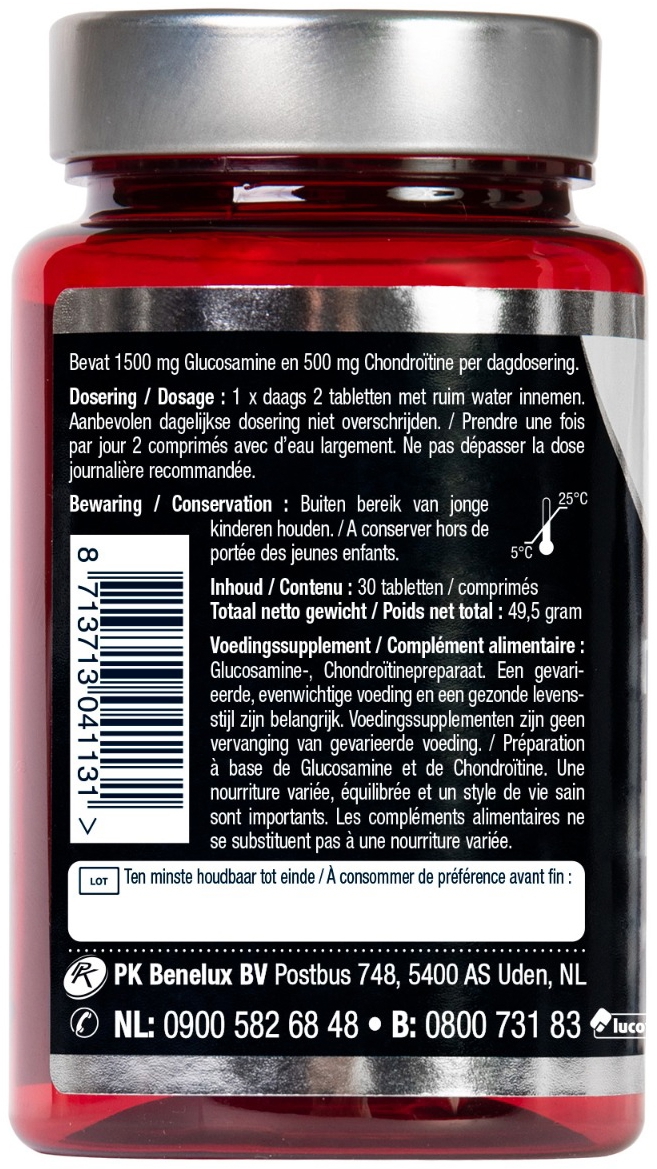 Lucovitaal Glucosamine Chondroitine 30 tabletten