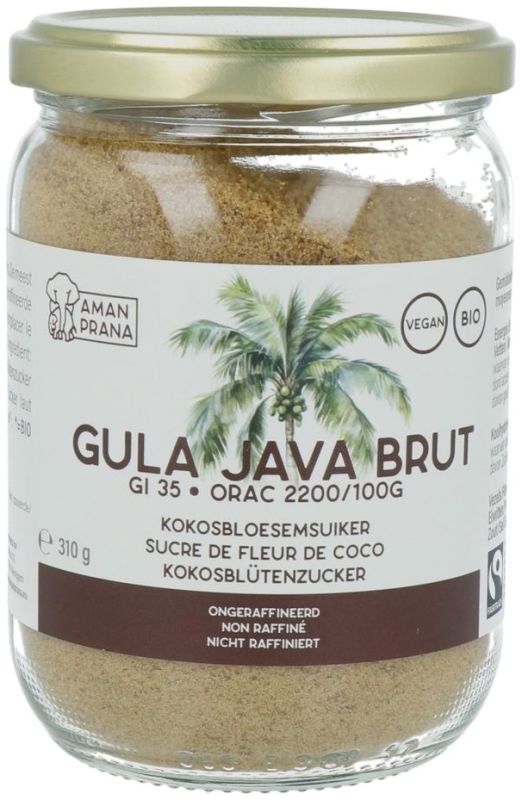 Gula java brut bio 310g