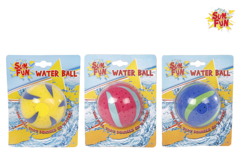 Spons Waterbal 3 Kleuren 8cm 1 Stuk