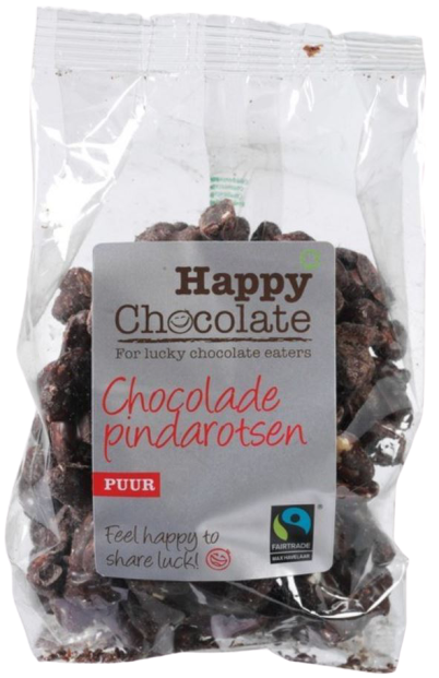 Chocolade Pindarotsen Puur 150 gram