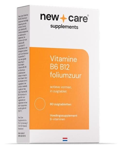 B6 B12 Foliumzuur 60 zuigtabletten