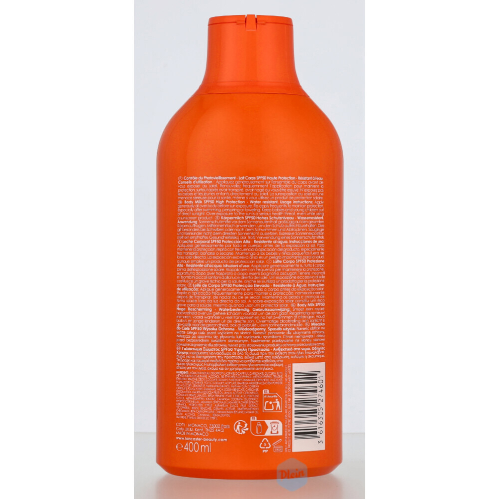 Lancaster Lnc Sun Bdy Milk Spf50 400ml