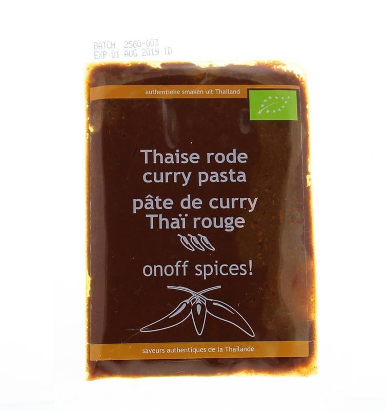 Thaise Rode Currypasta Bio 50 G