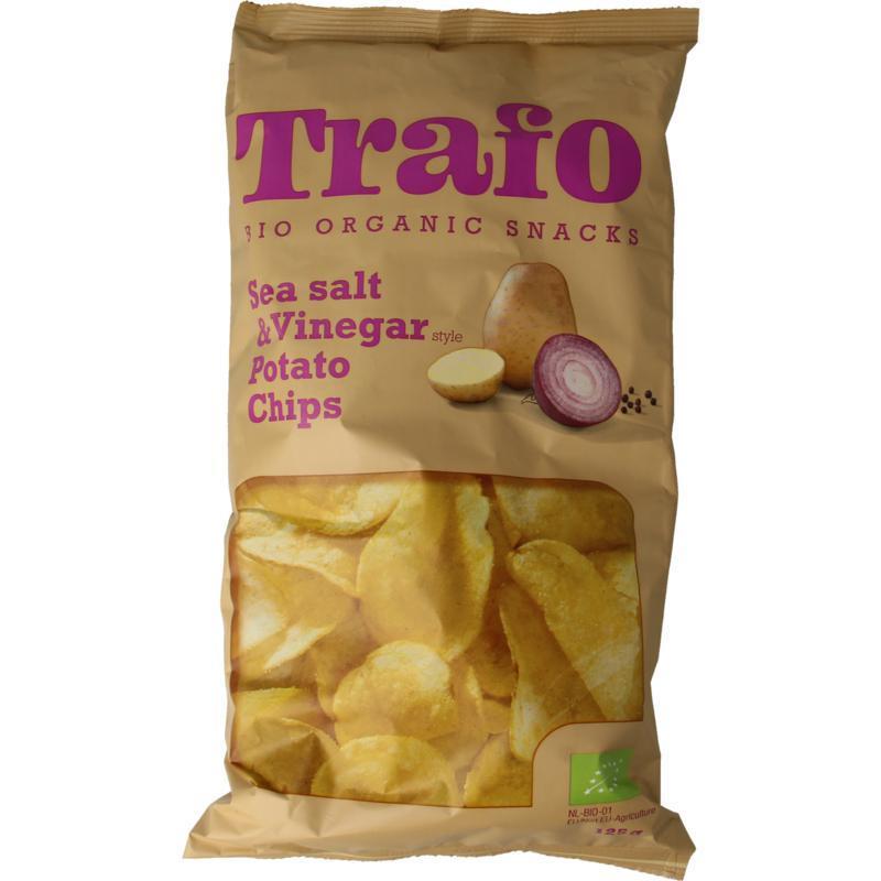 Chips handcooked salt & vinegar bio 125G