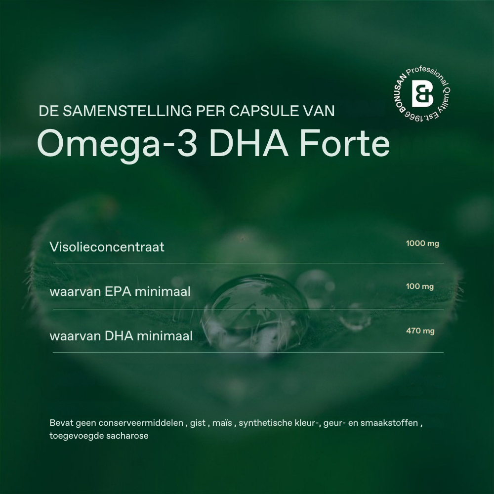 Bonusan Omega-3 DHA Forte 60 Softgels