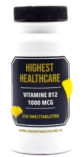 Vitamine B12 1000mcg 250 Tabletten