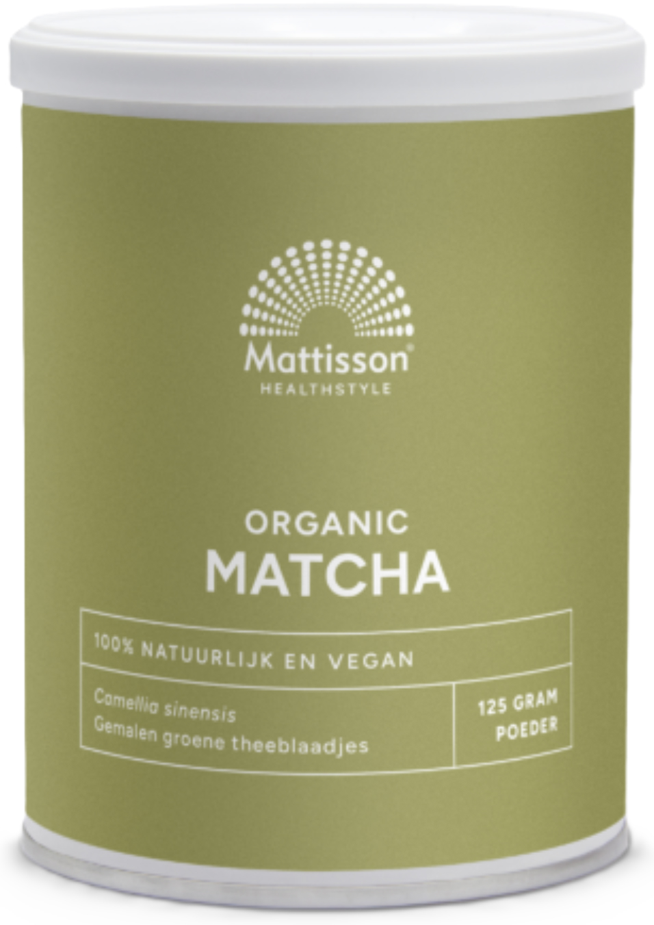 Mattisson Biologische Matcha Poeder Instant 125 Gram
