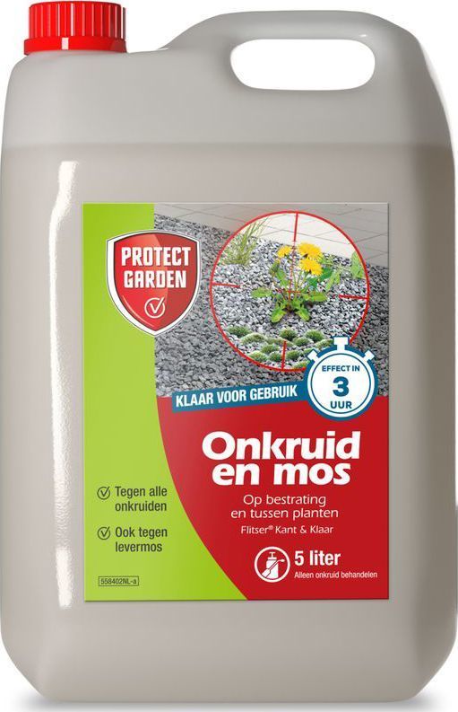 Flitser Kant & Klaar Onkruid 5 Liter