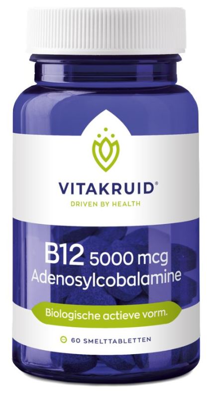 B12 Adenosylcobalamine 5000 mcg 60 tabletten