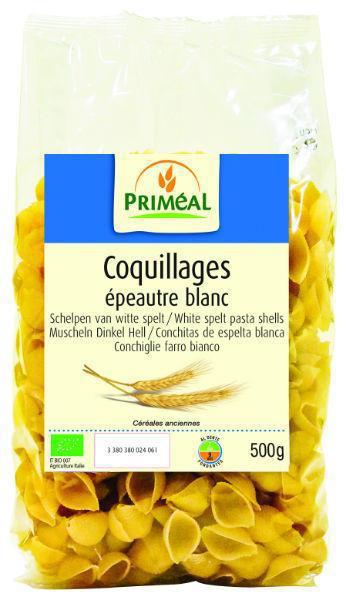 Primeal Spelt Schelpen Wit 500 Gram