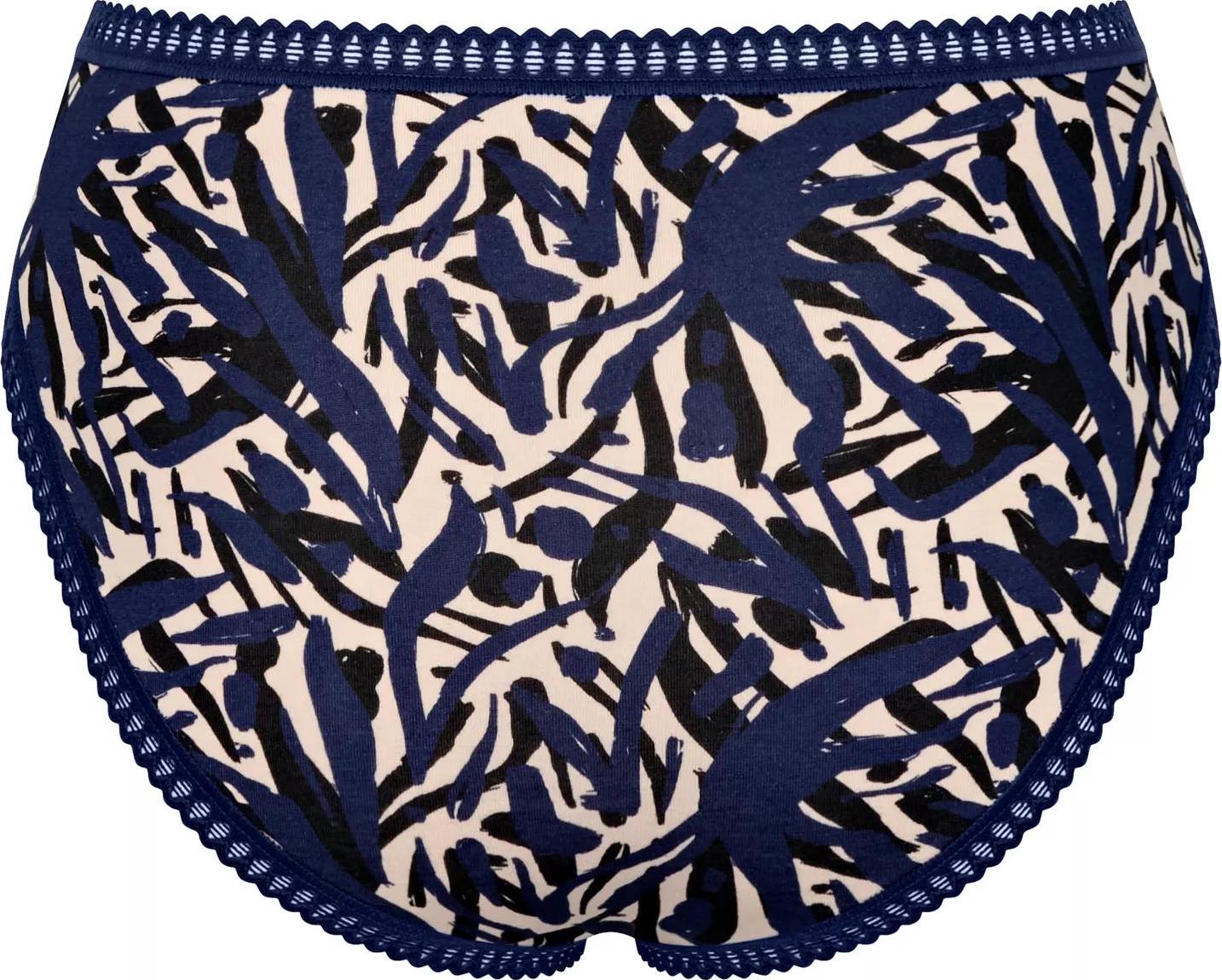 Sloggi Go Crush Dames High Leg 3-Pack Blue - Dark Combination
