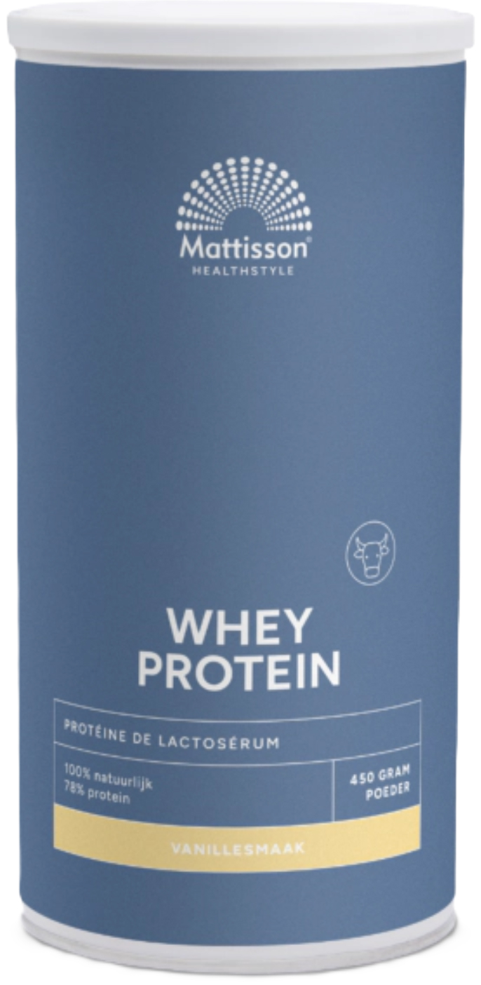 Mattisson Wei Proteïne Poeder Sport Vanille 450 Gram