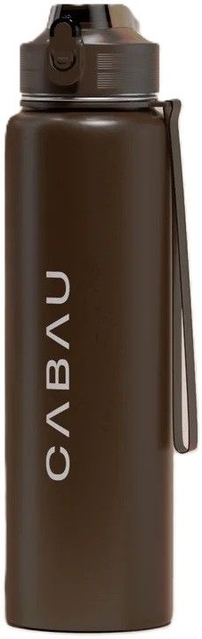 Cabau Bottle Ss Choco Brown 1st