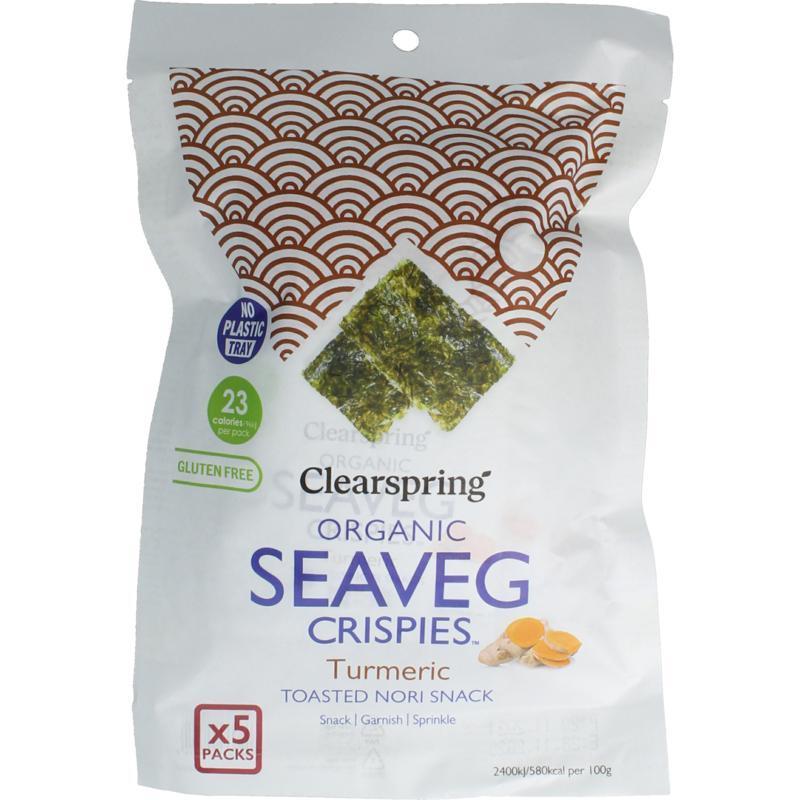 Seaveg - Crispies turmeric multipack bio 20g