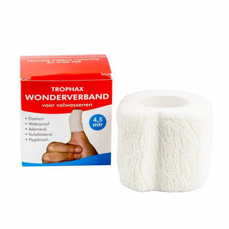 Wonderverband Wit 4,5m x 5cm 4.5m